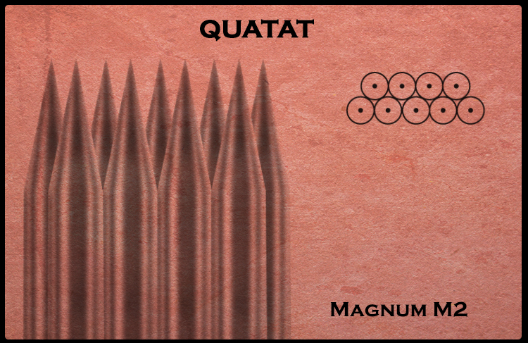 Quatat Magnum M2 иглы для тату кватат магнум М2, Quatat Magnum M2
